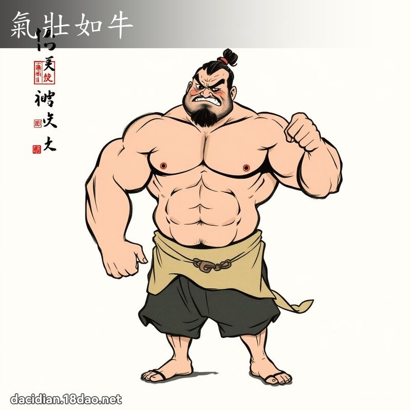 氣壯如牛 配图