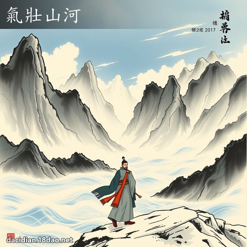 氣壯山河 配图