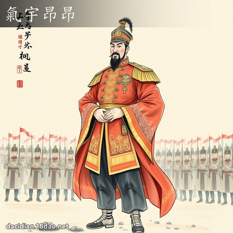 氣宇昂昂 配图