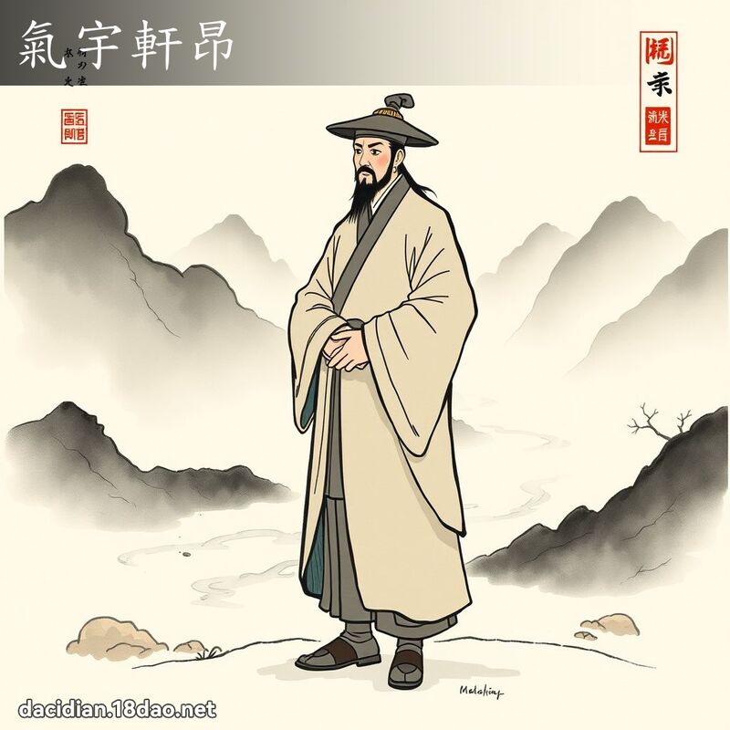 氣宇軒昂 配图
