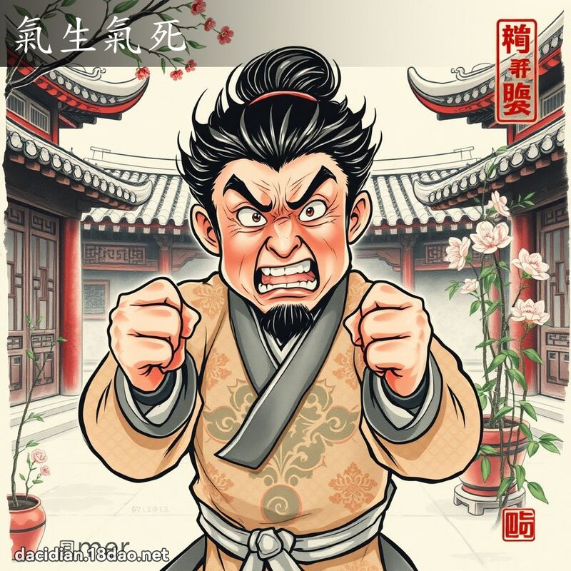 气生气死 配图