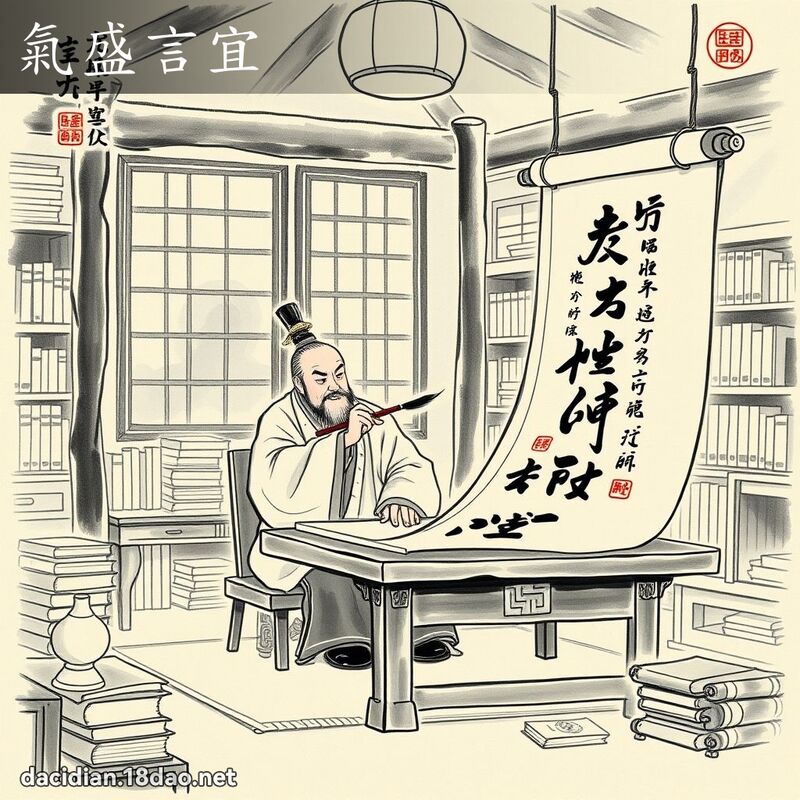 气盛言宜 配图