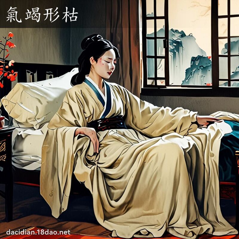气竭形枯 配图