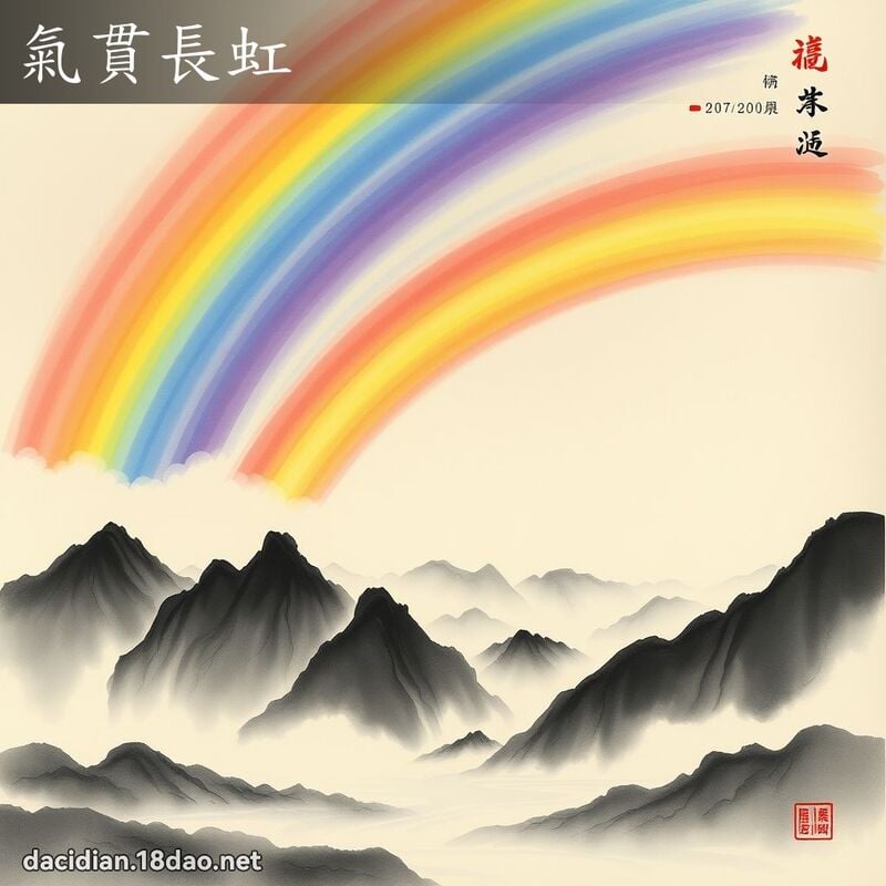气贯长虹 配图