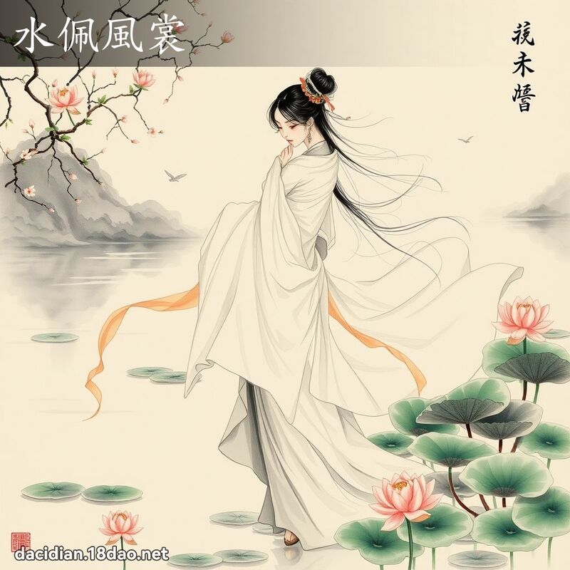 水佩风裳 配图