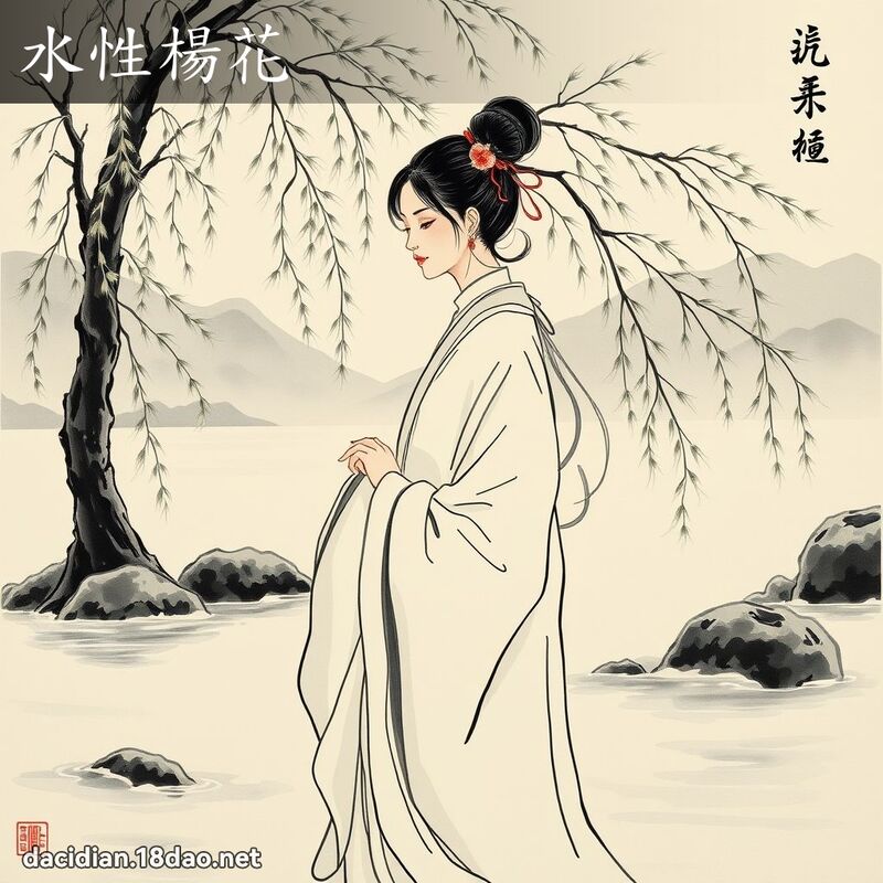 水性杨花 配图