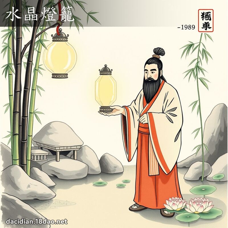 水晶灯笼 配图