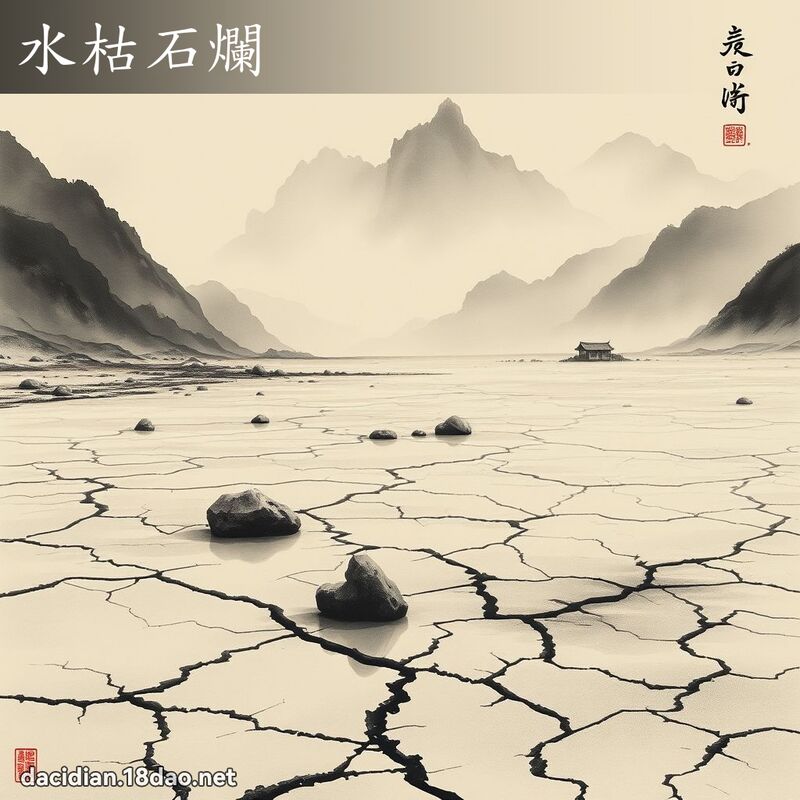 水枯石烂 配图