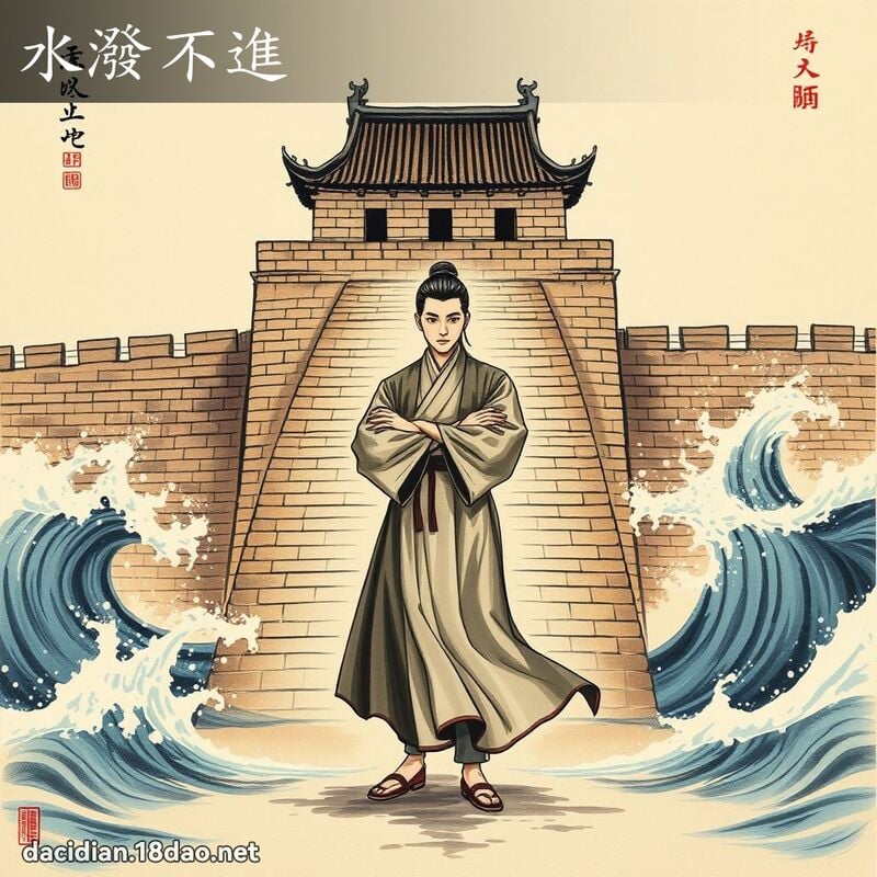 水潑不進 配图