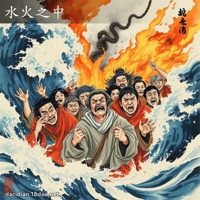 水火之中 配图