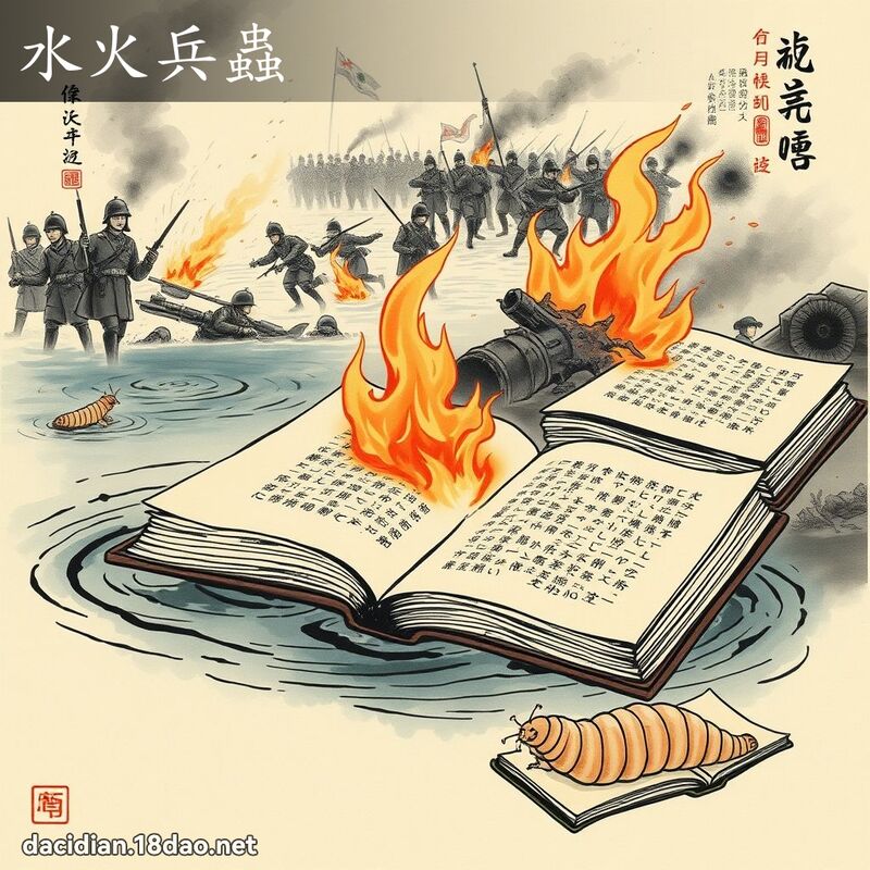 水火兵蟲 配图