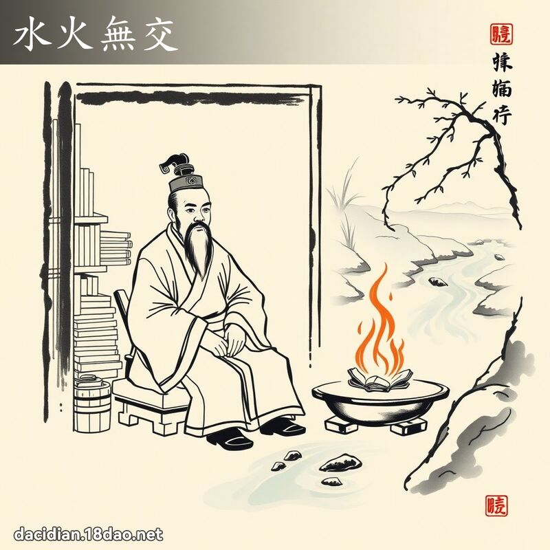 水火無交 配图