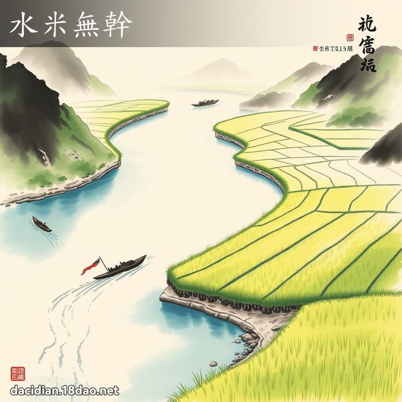 水米無幹 配图