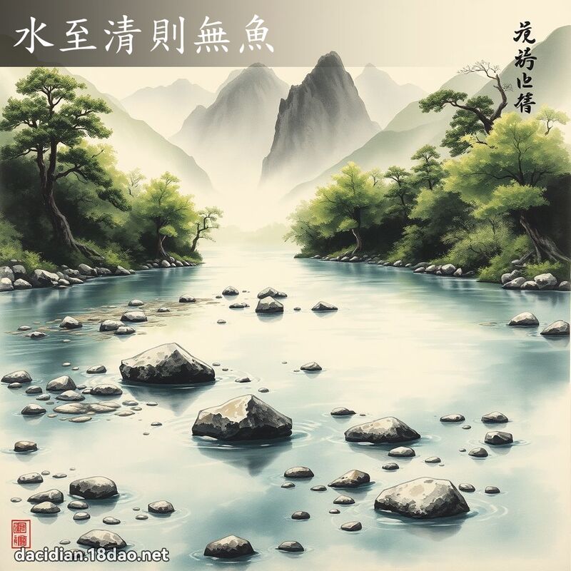 水至清則無魚 配图