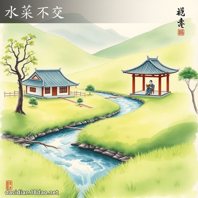 水菜不交 配图