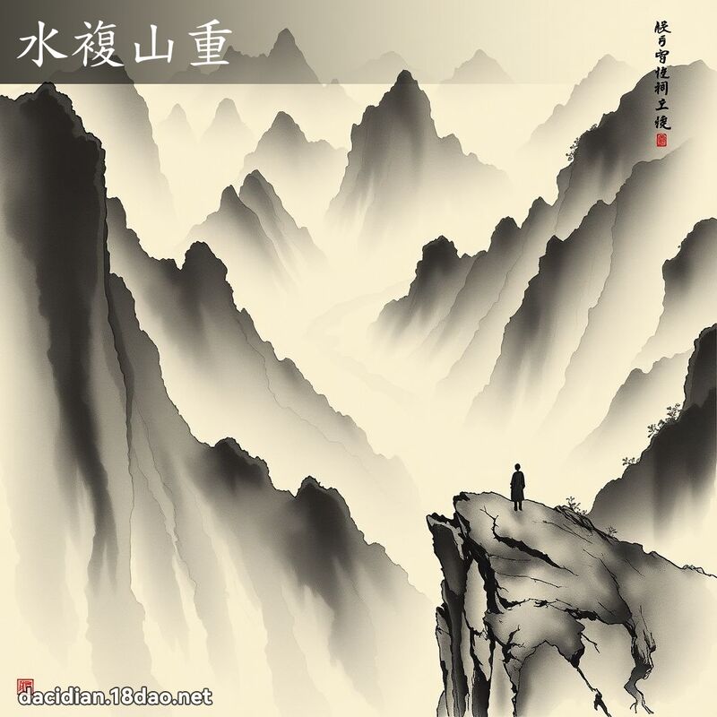 水複山重 配图