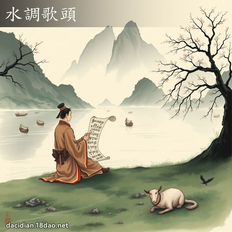 水調歌頭 配图