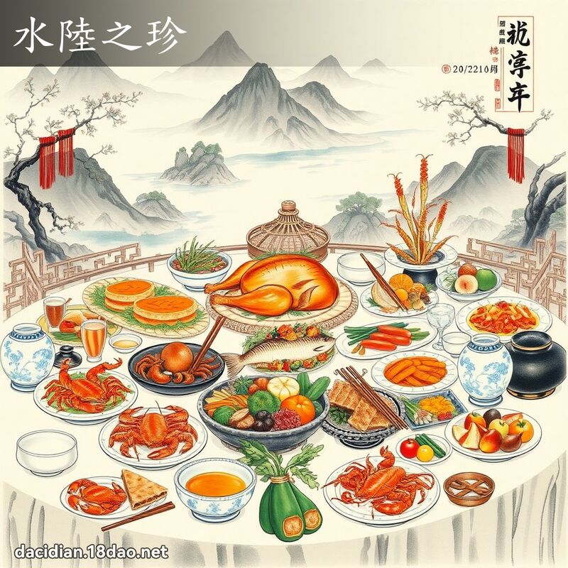 水陸之珍 配图