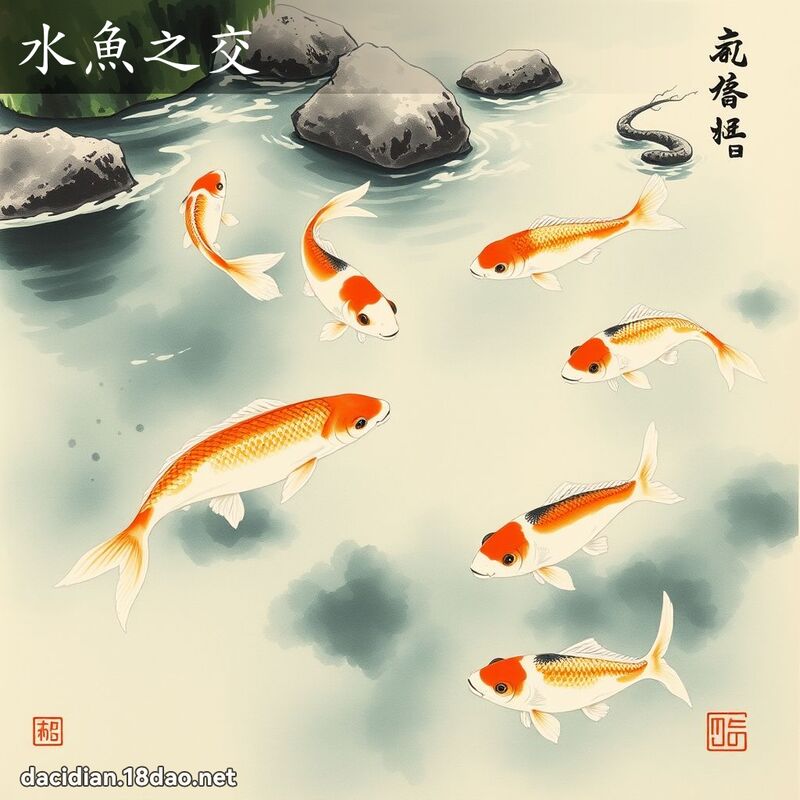 水魚之交 配图