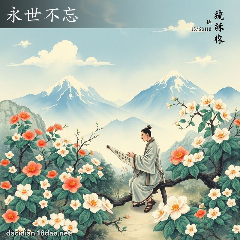 永世不忘 配图