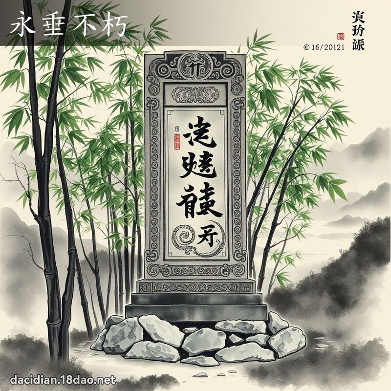 永垂不朽 配图