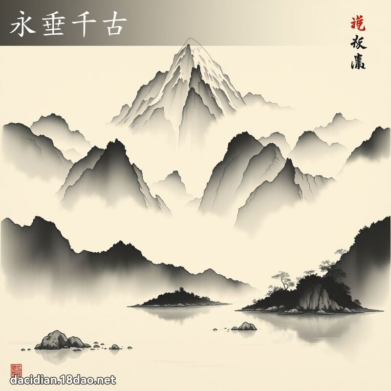 永垂千古 配图