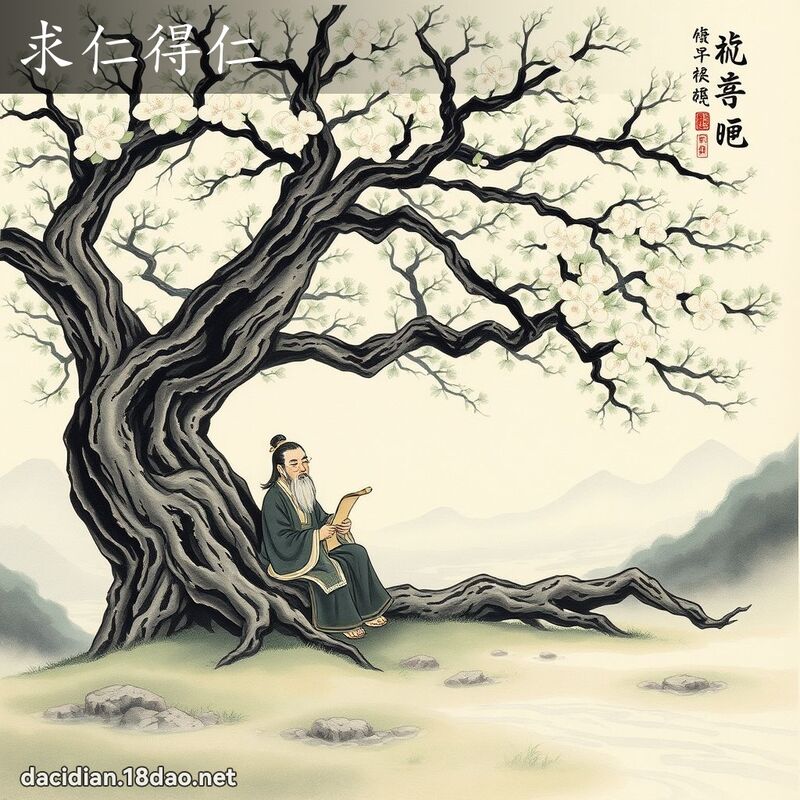 求仁得仁 配图