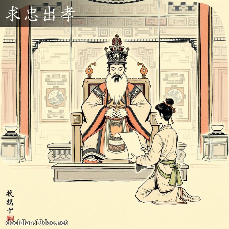 求忠出孝 配图