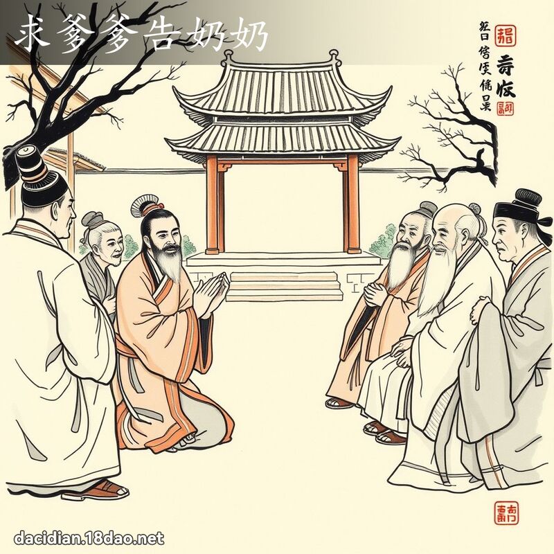 求爹爹告奶奶 配图