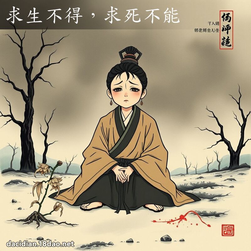 求生不得,求死不能 配图