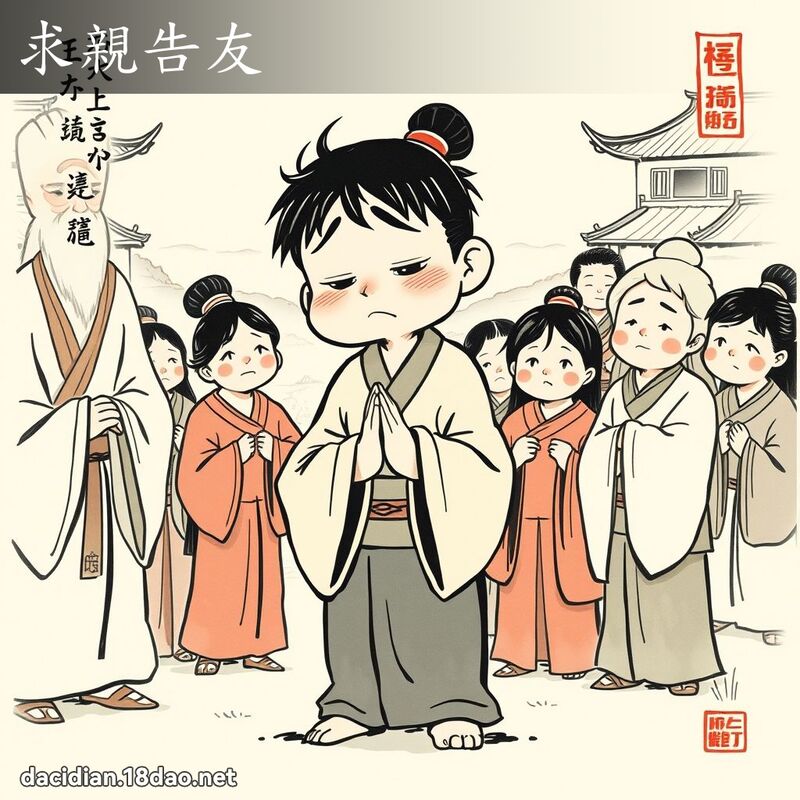 求亲告友 配图