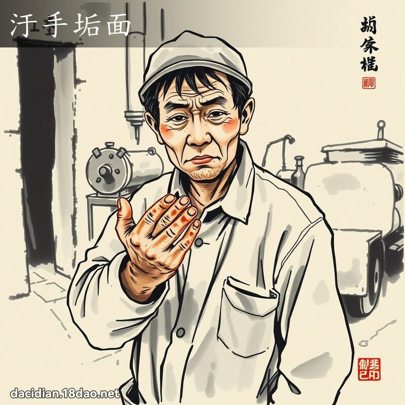 汙手垢面 配图