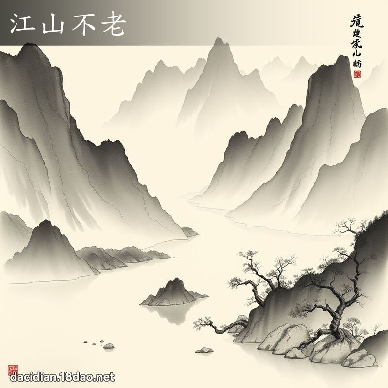 江山不老 配图