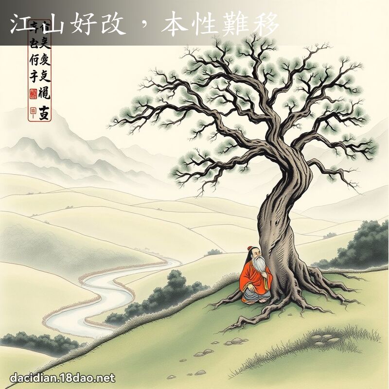 江山好改，本性难移 配图