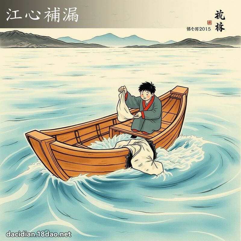 江心补漏 配图