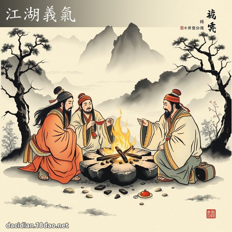 江湖义气 配图