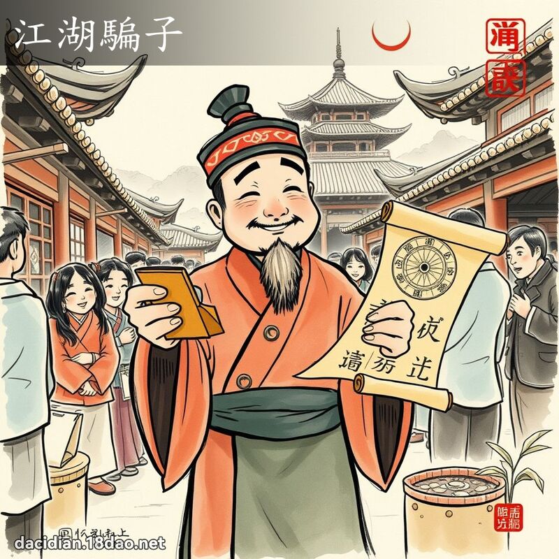 江湖骗子 配图