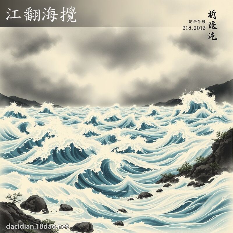 江翻海搅 配图