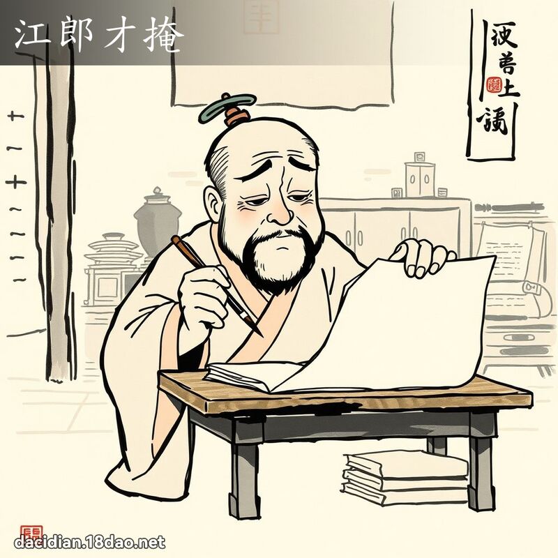 江郎才掩 配图