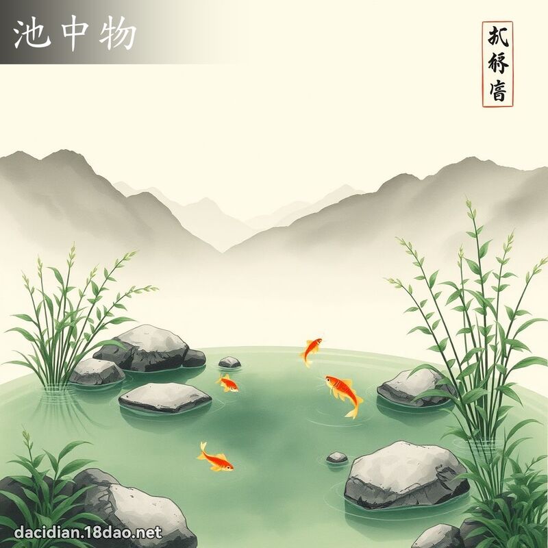 池中物 配图