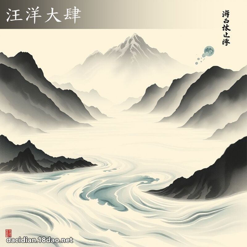 汪洋大肆 配图