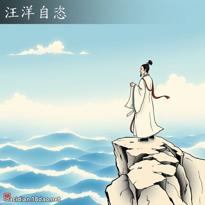 汪洋自恣 配图