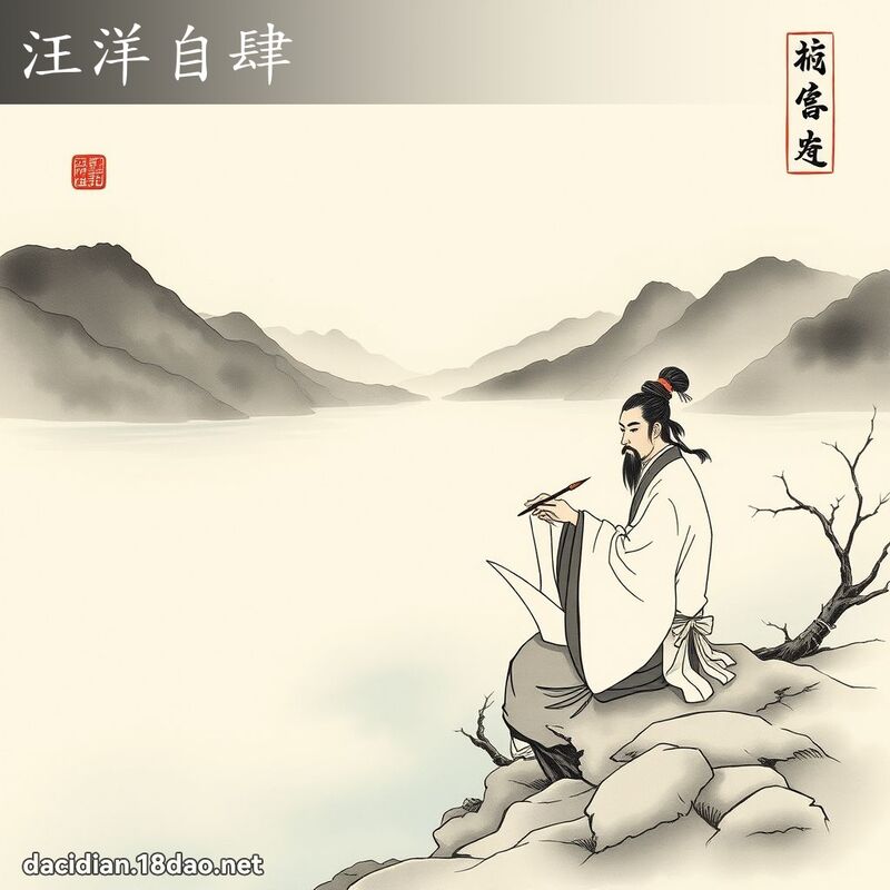 汪洋自肆 配图