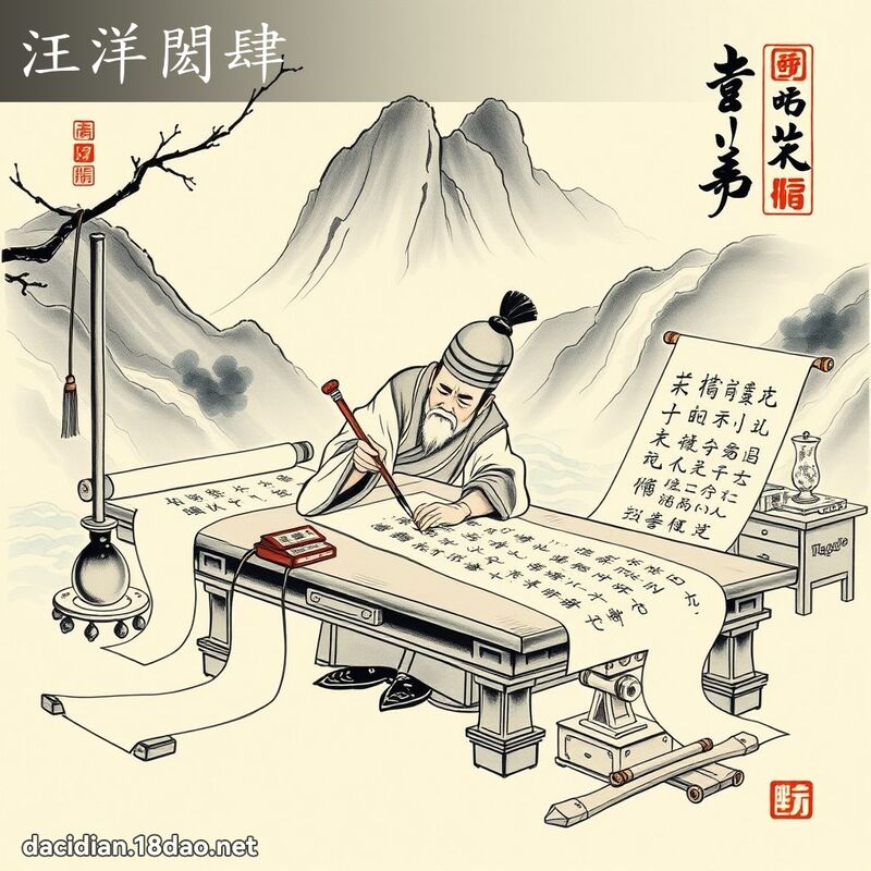 汪洋閎肆 配图