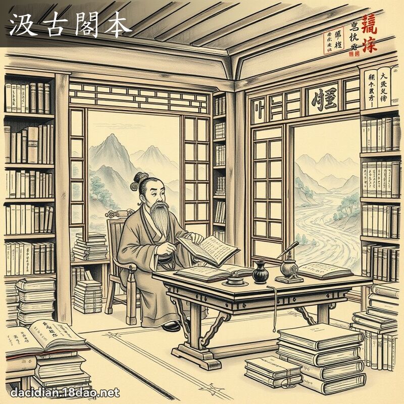 汲古阁本 配图