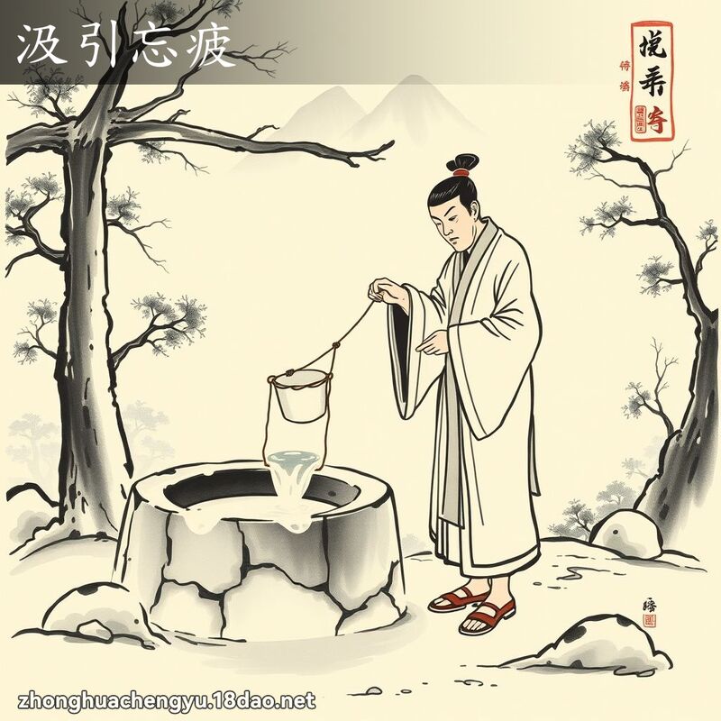 汲引忘疲 配图