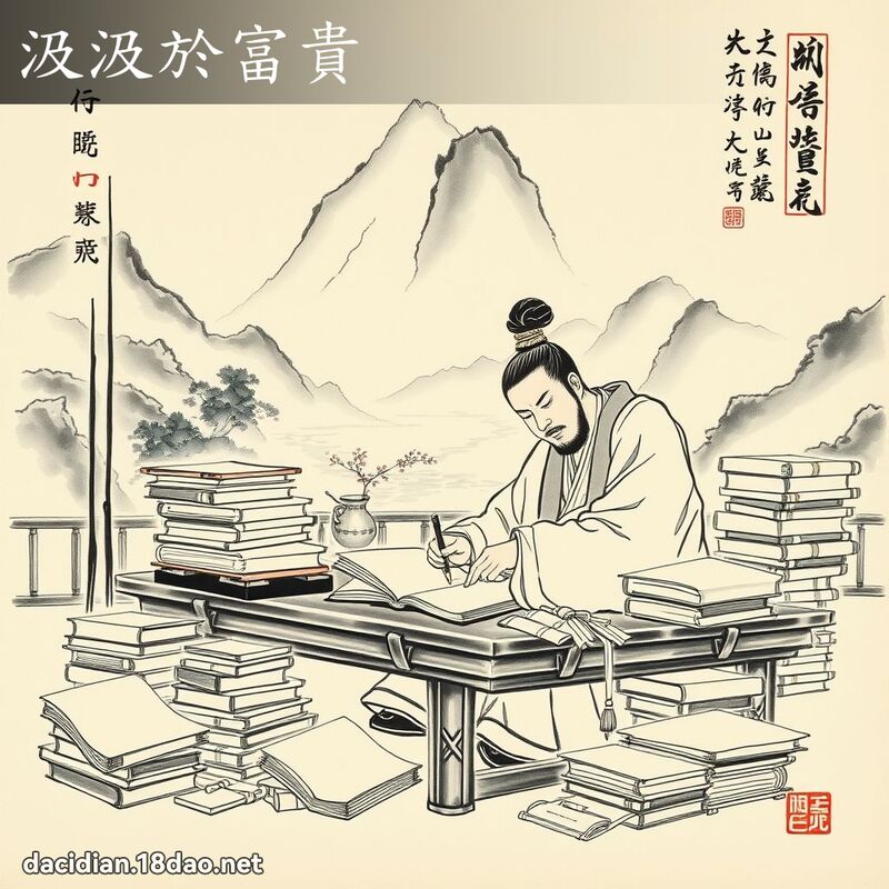 汲汲於富贵 配图