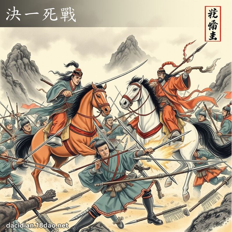 决一死战 配图
