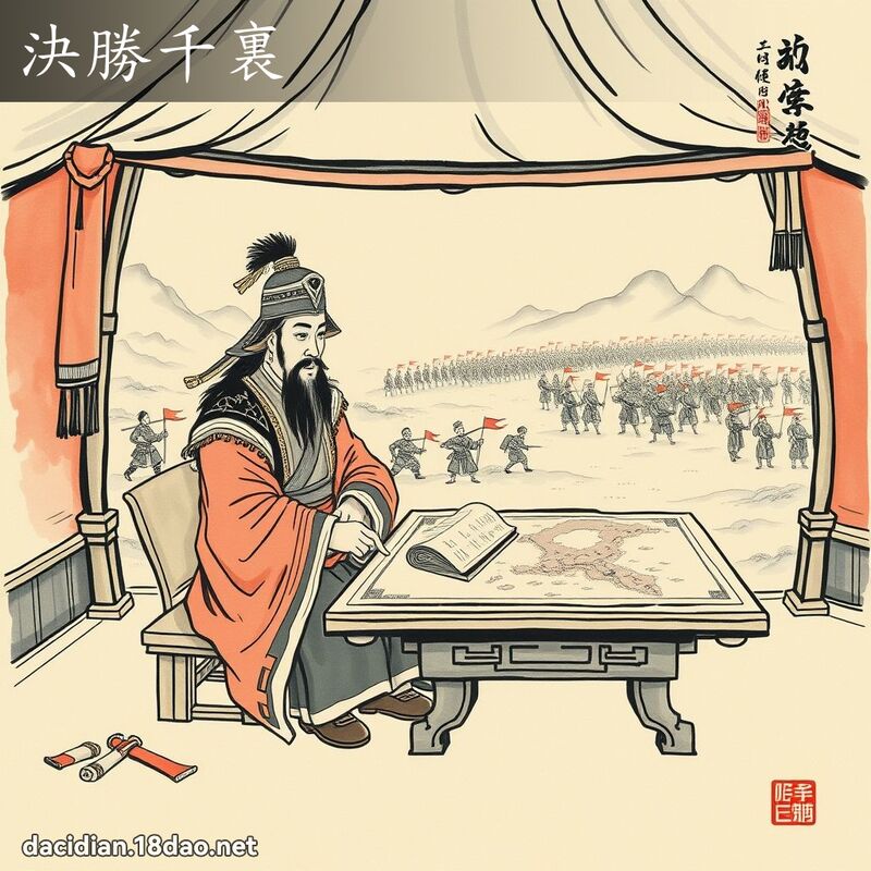 决胜千裏 配图