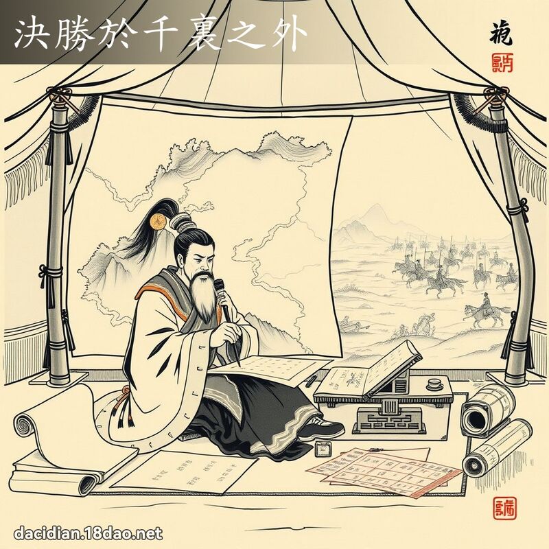 决胜於千裏之外 配图